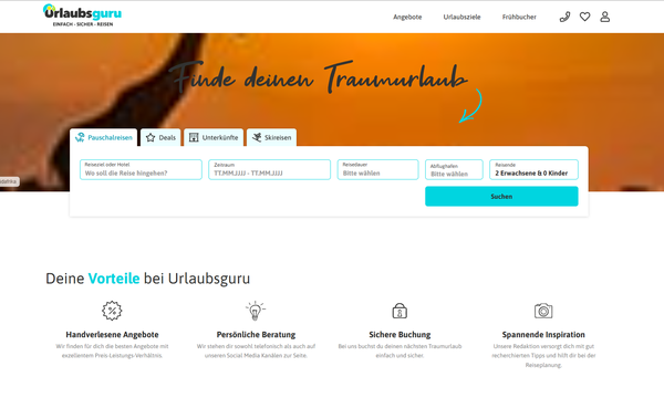 Frontend Developer - Urlaubsguru